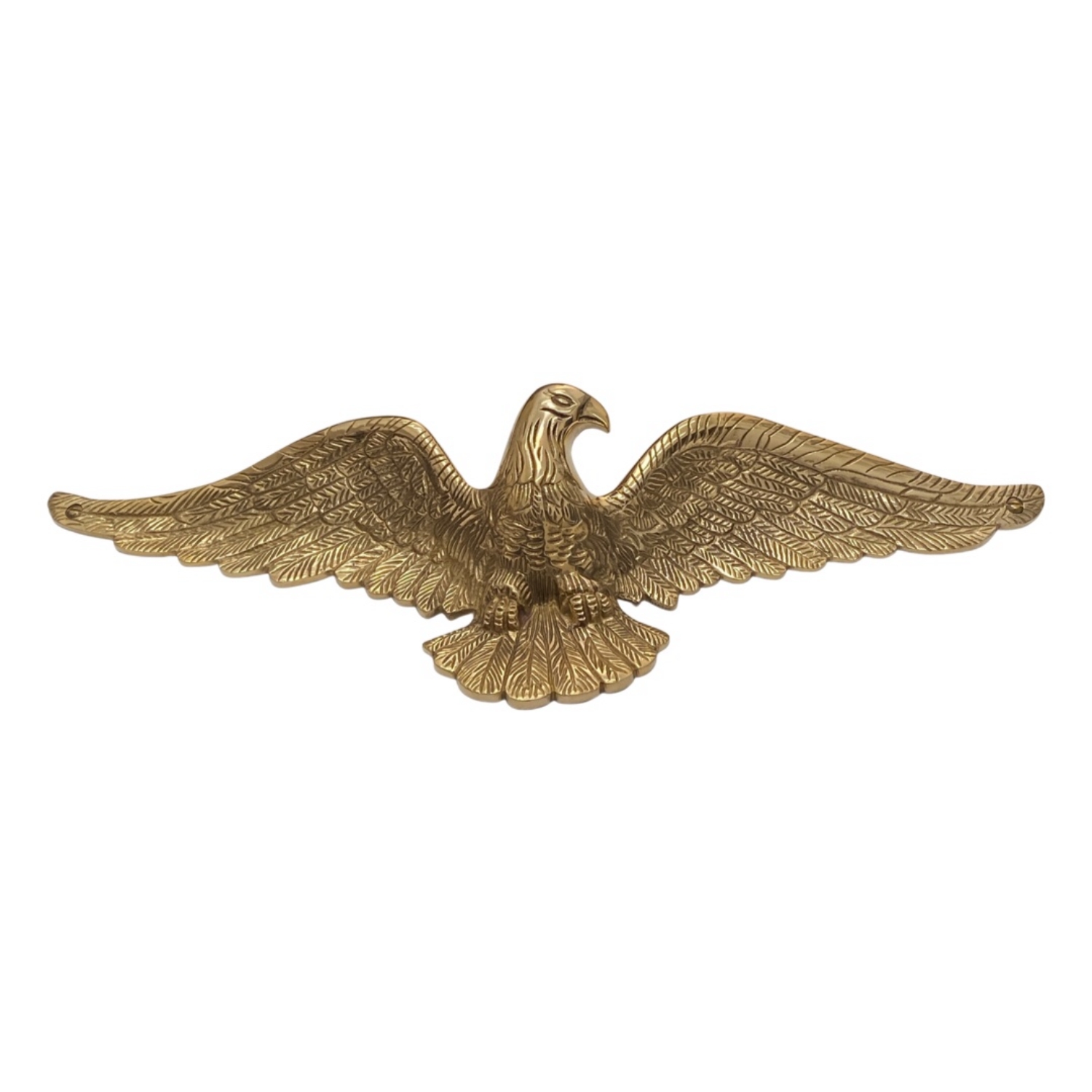 American Eagle Wall Plaque in Solid Cast Brass
