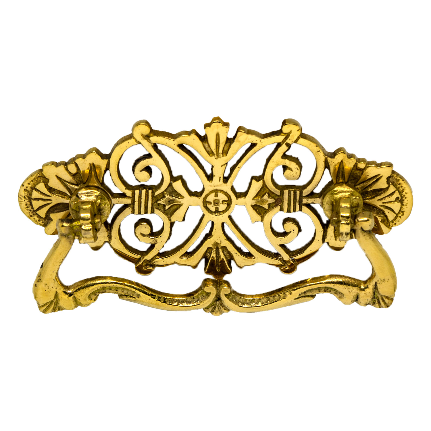 "The Royal" Dresser Drawer Pull in Brass